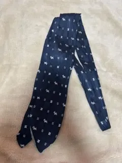 FENDI ネクタイ ドッグ柄 ネイビー