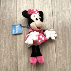 新品 ミニーマウス ぬいぐるみキーホルダー
