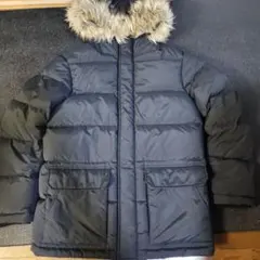 ユニクロ フード付きファーダウンジャケット