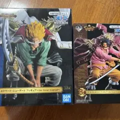 一番くじワンピースlegends over time 白ひげ、ロジャー　未開封のサムネイル
