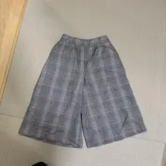 MPS チェック柄 ワイドパンツ 120