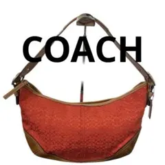 COACH コーチ　ショルダーバッグ　ワンショルダー　ハーフムーン