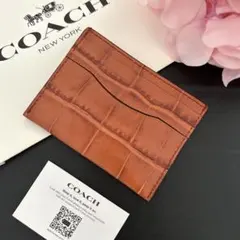 【新品】限定モデル COACH コーチ★カードケース フラグメントケース