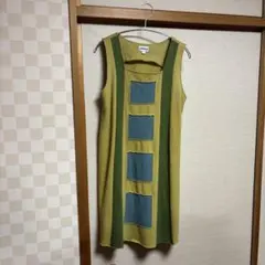 【最終値下げ中】Jocomomolaひざ丈 ノースリーブワンピース 40