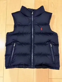 Polo Ralph Lauren ネイビー ダウンベスト　3 100cmくらい