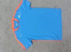 YONEX バドミントンウェア 青/オレンジ　used