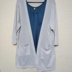 カーディガンタンクトップンセット