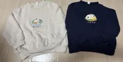 アプレレクール　あんみつ　おむすび　トレーナー100cm