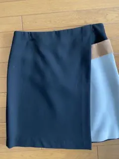 ZARA BASIC タイトスカート ブラック/ベージュ