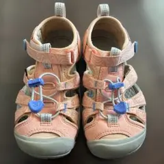 keen サンダル 18.5cm ピンク　オレンジ