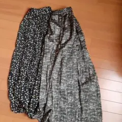 プリーツスカートセット　ローリーズファーム　ランドワーズ