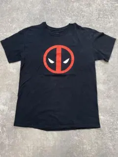 MARVELマーベル デッドプールプリントTシャツ blackのサムネイル