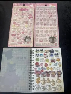 ボンボンドロップシールミニ　キティ（ピンク）＆シール帳