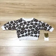 Grown花柄ニット