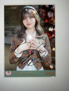 高松瞳　直筆　ラブソングに襲われる歌唱衣装アザーカット　チュウ