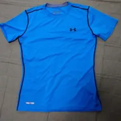 Under Armour heatgear Fitted トップス LG 青