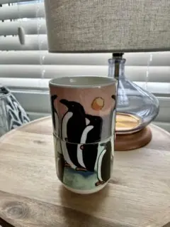 未使用】アラビア ヘルヤ ペンギン プレート マグチルドレンセット