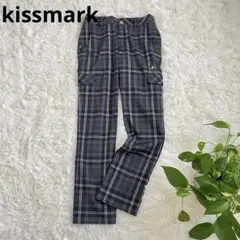 美品 11号 チェック柄 ゴルフ パンツ 黒✖️グレー　ゆったりめのサムネイル