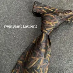 お洒落【YvesSaintLaurent】ハイブランド　ネクタイ　サンローラン