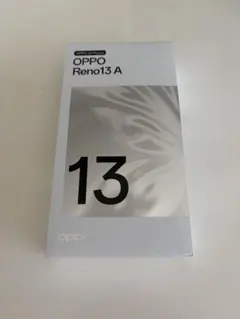 【最安値】新品 OPPO Reno13 A アイスブルー SIMフリー