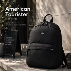 新品 アメリカンツーリスター リュックサック バックパック ブラック 鞄のサムネイル