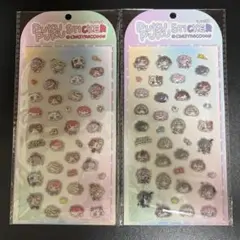 CR Crazy Raccoon ぷくぷくステッカー
