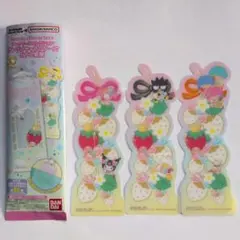 サンリオキャラクターズ　ブックマーク いちご新聞　マイメロディ ばつ丸