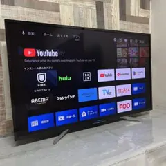 全国送料込❣️FPD50型4K量子ドットスマートテレビネット動画視聴可