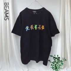 ❀ビームス❀ М Tシャツ グレイトフルデッド ダンシングベア 背面ビッグロゴ