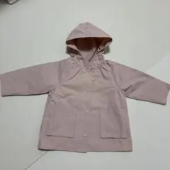 新品、未使用　Zara フード付き薄ピンクジャケット