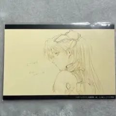 エヴァンゲリオン ポストカード　原画　エヴァ　式波・アスカ・ラングレー　アスカ