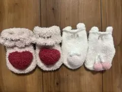 ジェラートピケ　ベビー靴下　2点セット