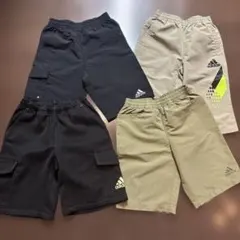 まゆ様専用 アディダス ハーフパンツ 4枚セット 130