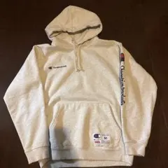 Champion × Supreme グレー パーカー M