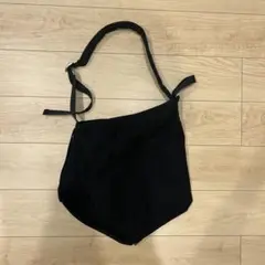 ROOTOTE×nendoブラック キャンバス ショルダーバッグ