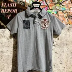 【希少】80s 古着 ポロシャツ CITYBOY アーカイブ NYグレー