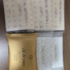 コットンセット　コスメデコルテ　アルビオン　クレ・ド・ポーボーテ