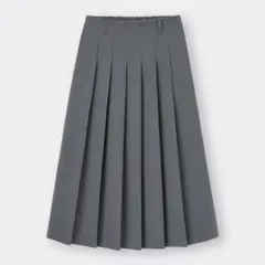 GU プリーツAラインミディスカートQ