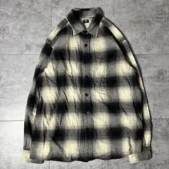 23AW UNIQLO ユニクロ オンブレチェック フランネルシャツ フランネル