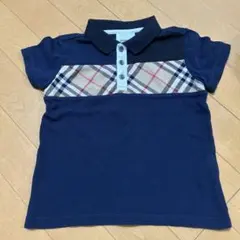 最終値下げ❗️Burberry 半袖ポロシャツ104cm