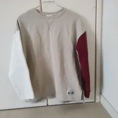 coen 切り替えデザイン トレーナー FREEサイズ