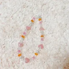 ハンドメイド ビーズストラップ