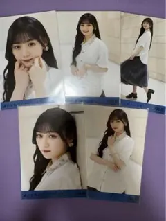 乃木坂46 人は夢を二度見る 個別生写真 表題楽曲 川﨑桜 5種コンプ