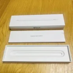 Apple Pencil (第2世代) ホワイト　箱のみ