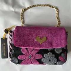 Think Bee! フラワー柄ハンドバッグ