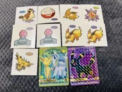 ポケモンパン デコキャラシール　２１７弾　９枚とおまけシール２枚セット