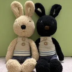 【セット売り】ルシュクル　le sucre　ぬいぐるみ　おこじょ　オコジョ lesucre ルシュクル うさぎ オコジョ セット - メルカリ