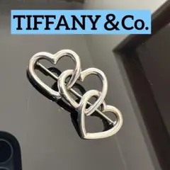 ✨Tiffany broach✨ティファニーブローチ　ティファニートリプルハート