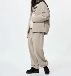 ト*ー様 最安値 新品 UNIQLO Needles カーディガン パンツ セッ