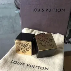 LOUIS VUITTON キューブ型ヘアゴム　ポーチ付き